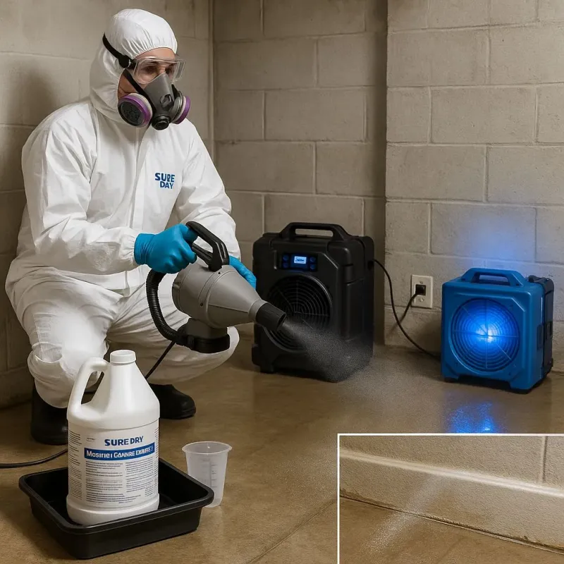 Sanitization and Odor Removal process in Aurora, CO